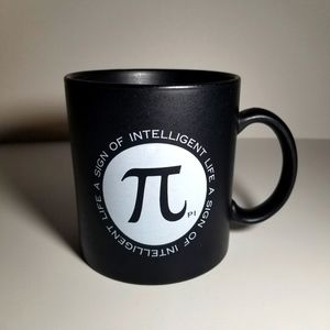 Givenchy Paris Pi "A sign of Intelligent life" Coffee Mug.